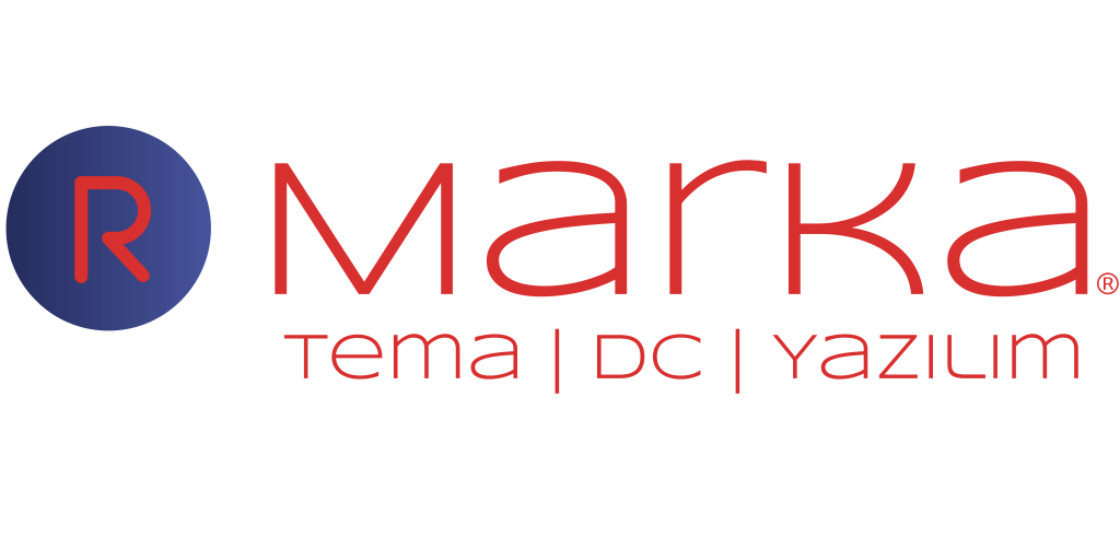 Beyaz Zemin Kırmızı Yatay Logo
